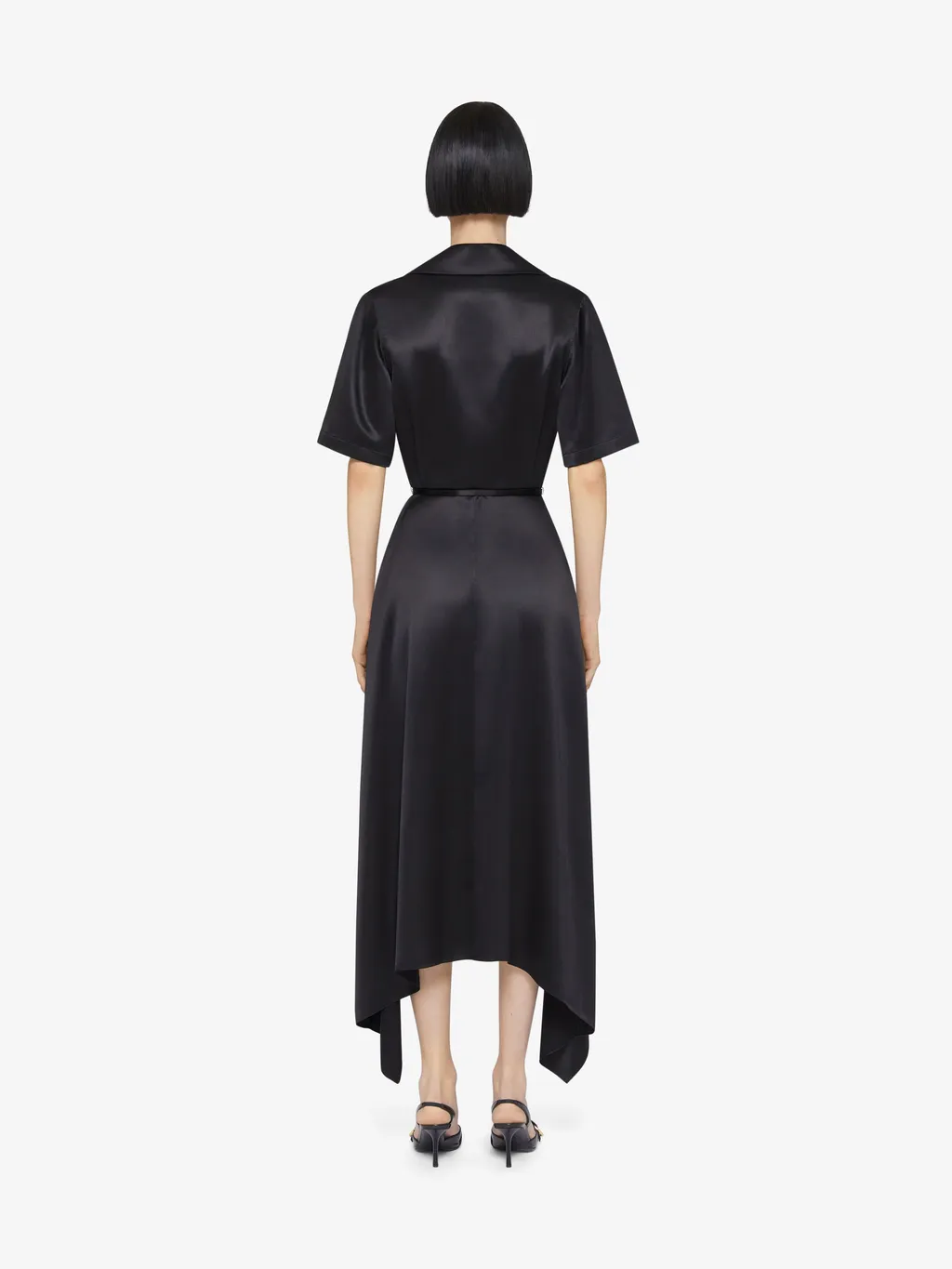 Givenchy Collared Belted Dress