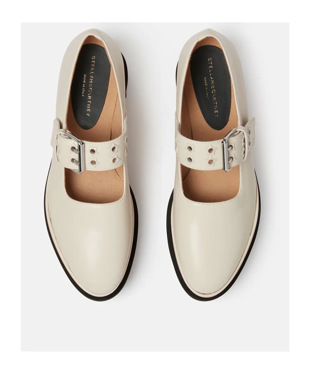 Thick Soled Mary Jane Shoes