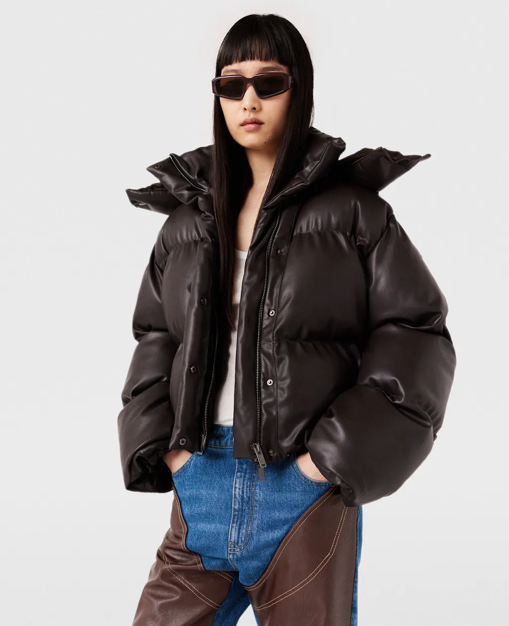 Stella Mccartney Hooded Alter Mat Puffer Jacket