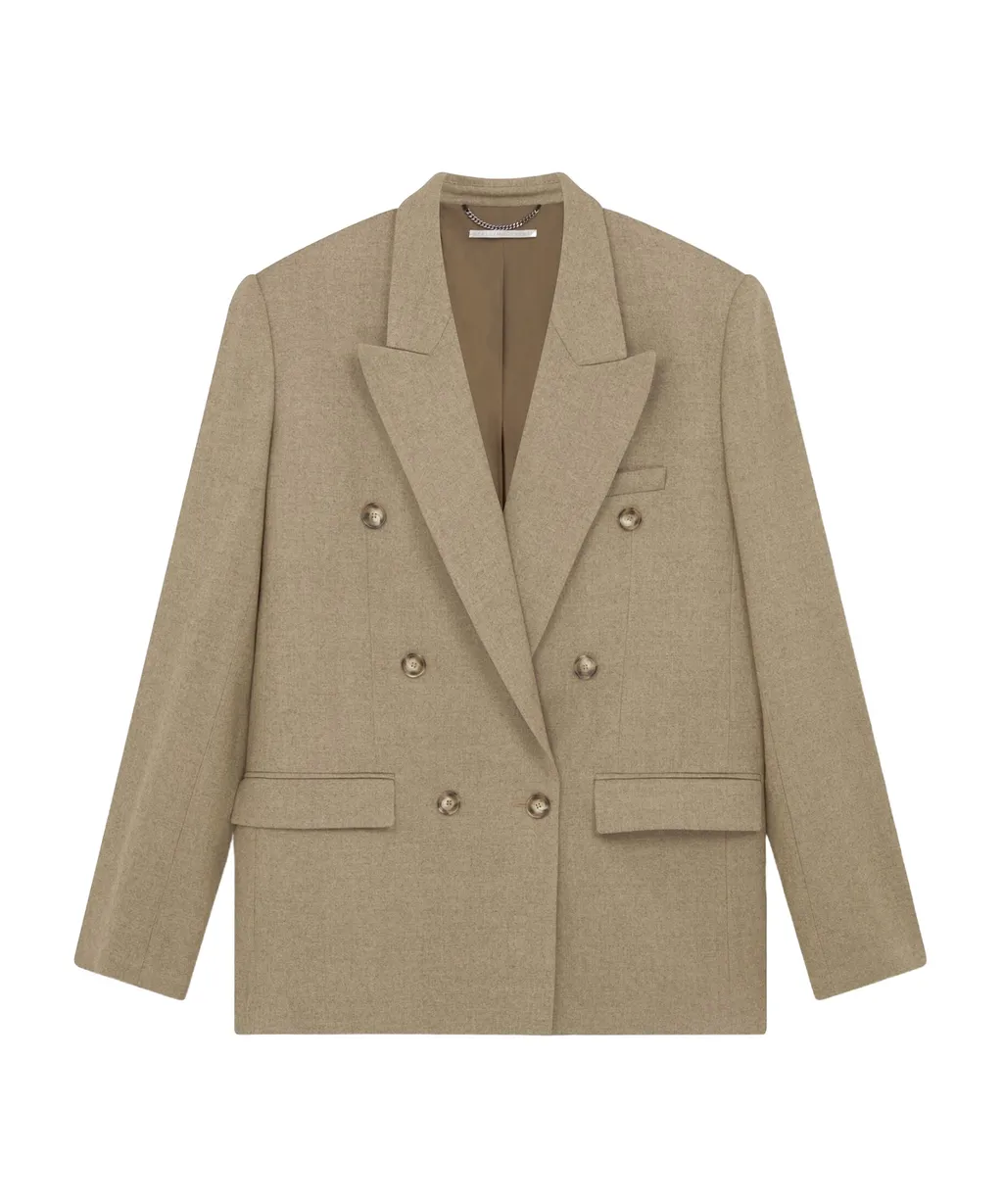 Stella Mccartney Double-Breasted Tailored Blazer