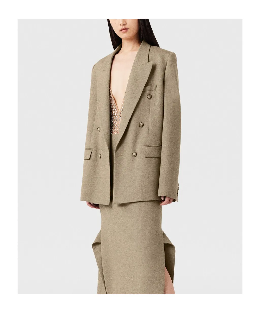 Stella Mccartney Double-Breasted Tailored Blazer
