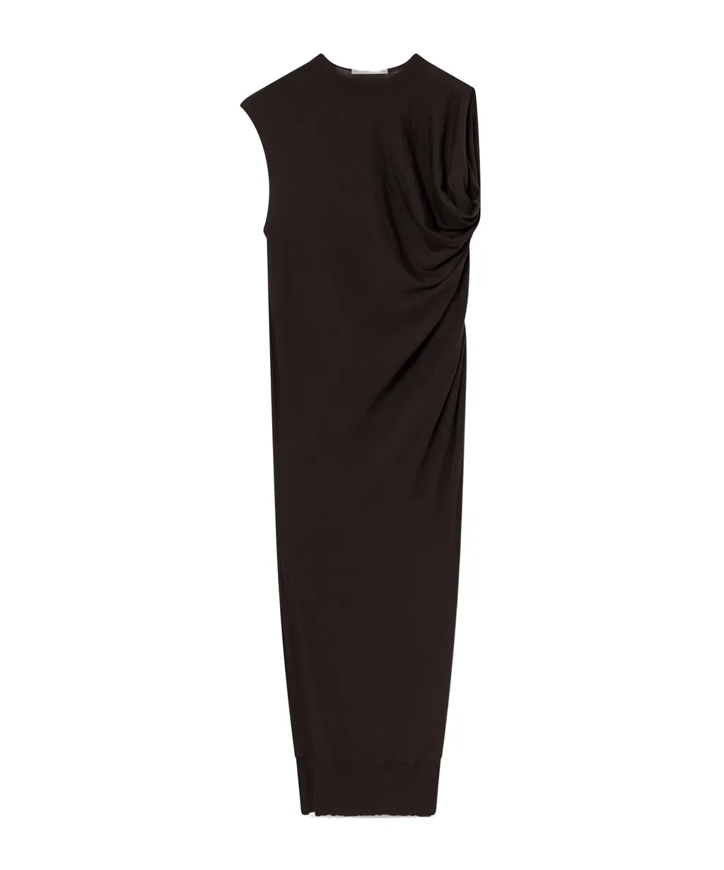 Asymmetrical Wool Dress