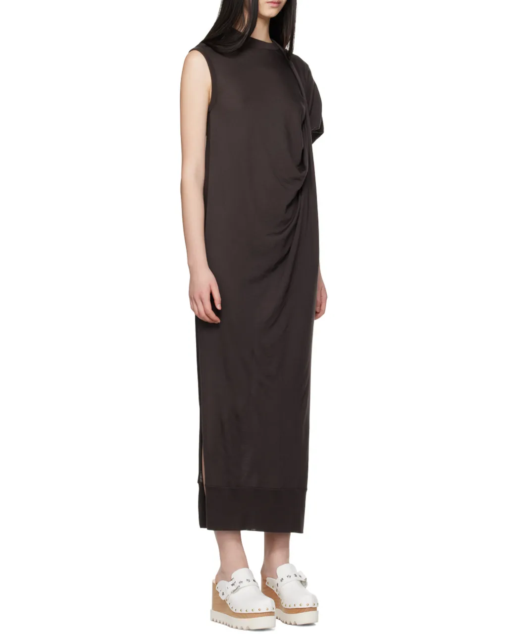 Asymmetrical Wool Dress