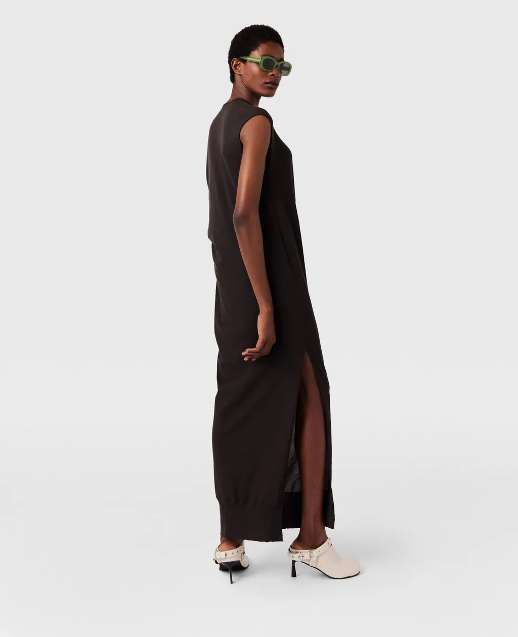 Asymmetrical Wool Dress
