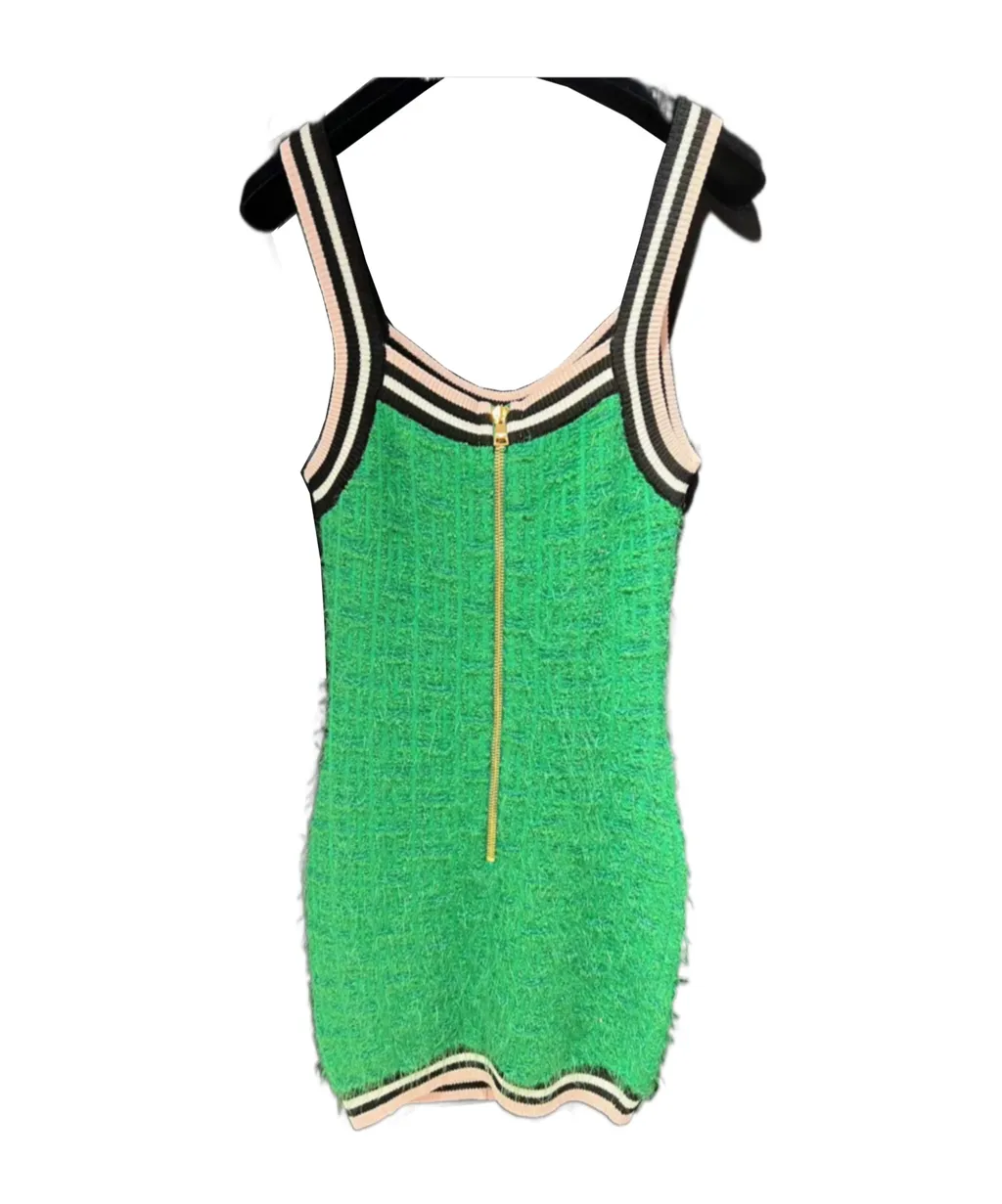 Suspender Mini Dress