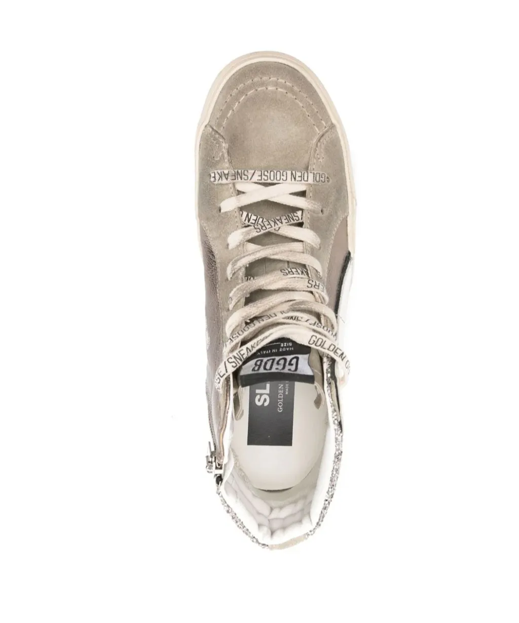 Golden Goose Deluxe Brand Slide Sequin-Embellished Sneakers