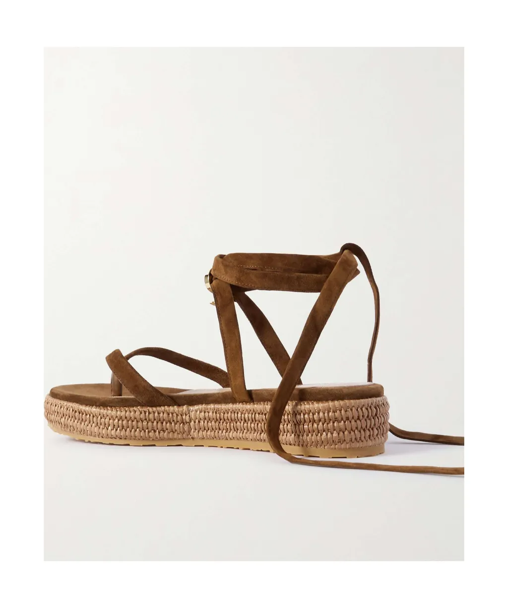 Round-Headed Flat Sandals