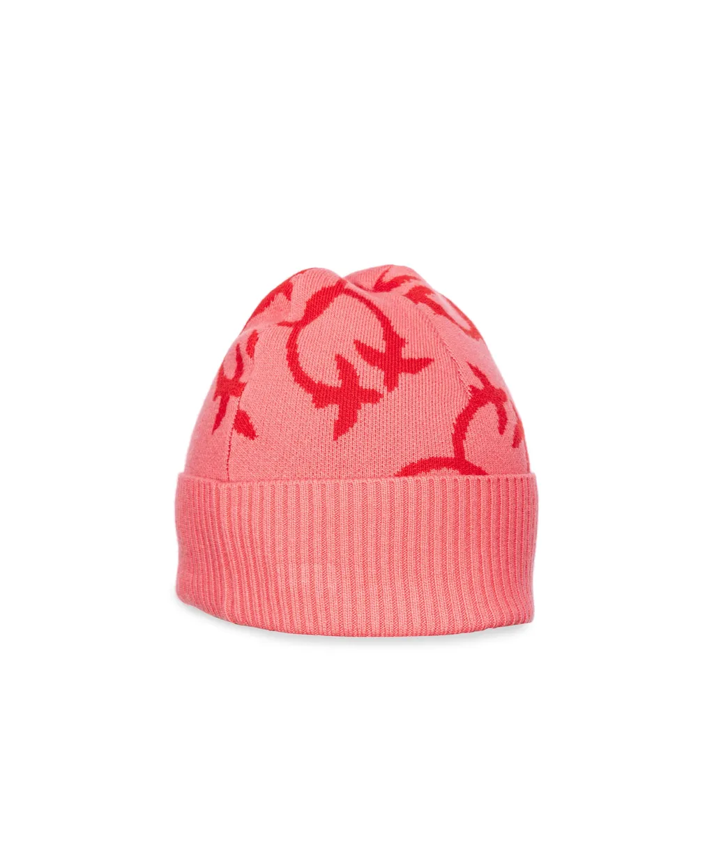 Logo-Jacquard Beanie Hat