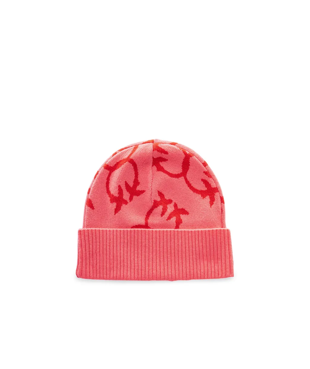 Logo-Jacquard Beanie Hat