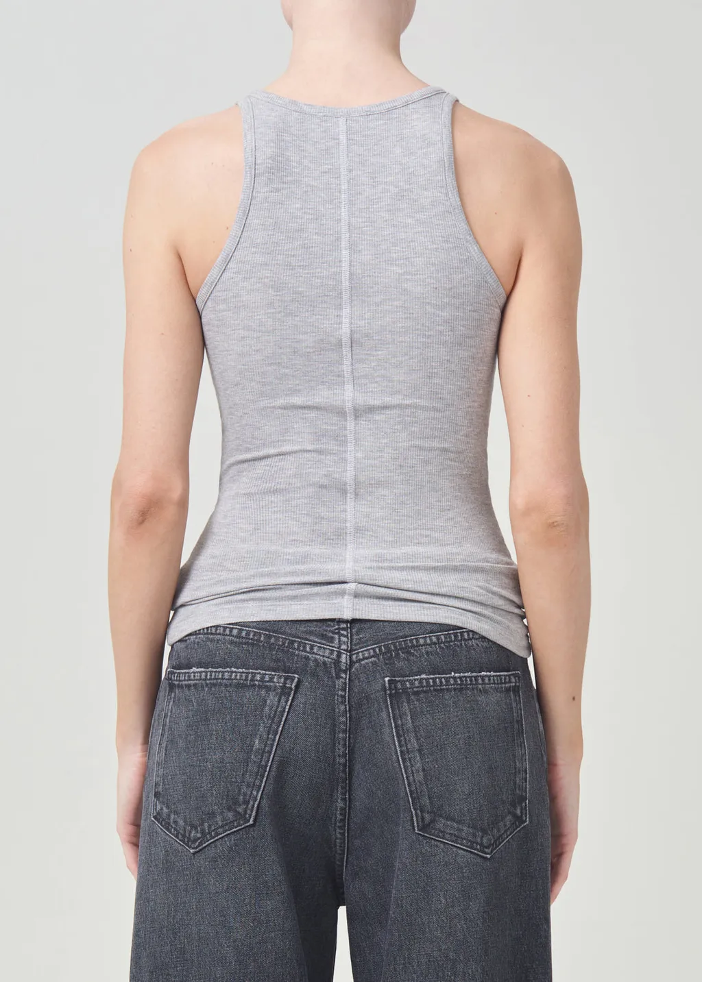 Agolde Sleeveless Scoop Neck Tank Top