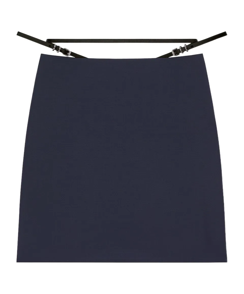 Voyou Skirt In Wool And Mohair