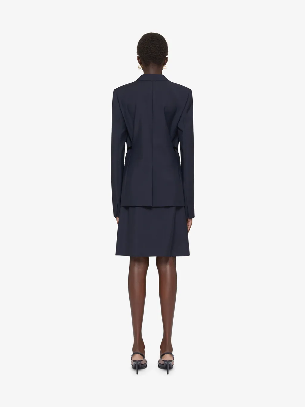 Voyou Skirt In Wool And Mohair