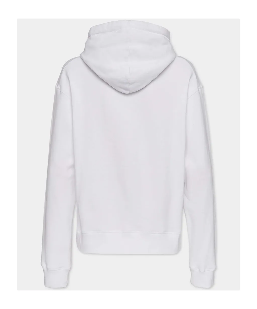 Dsquared2 Drawstring Graphic Printed Hoodie