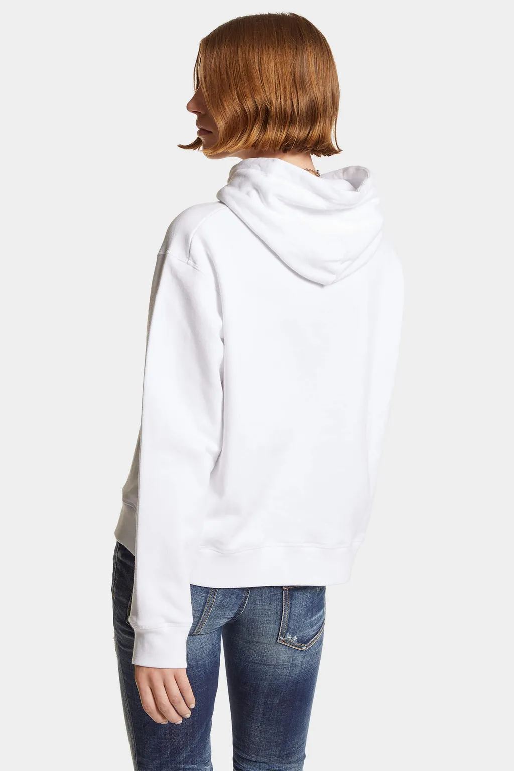 Dsquared2 Drawstring Graphic Printed Hoodie