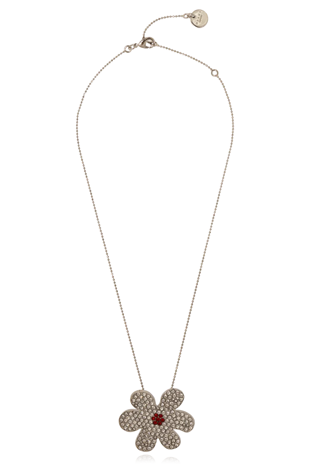 Marni Floral Embellished Chained Necklace