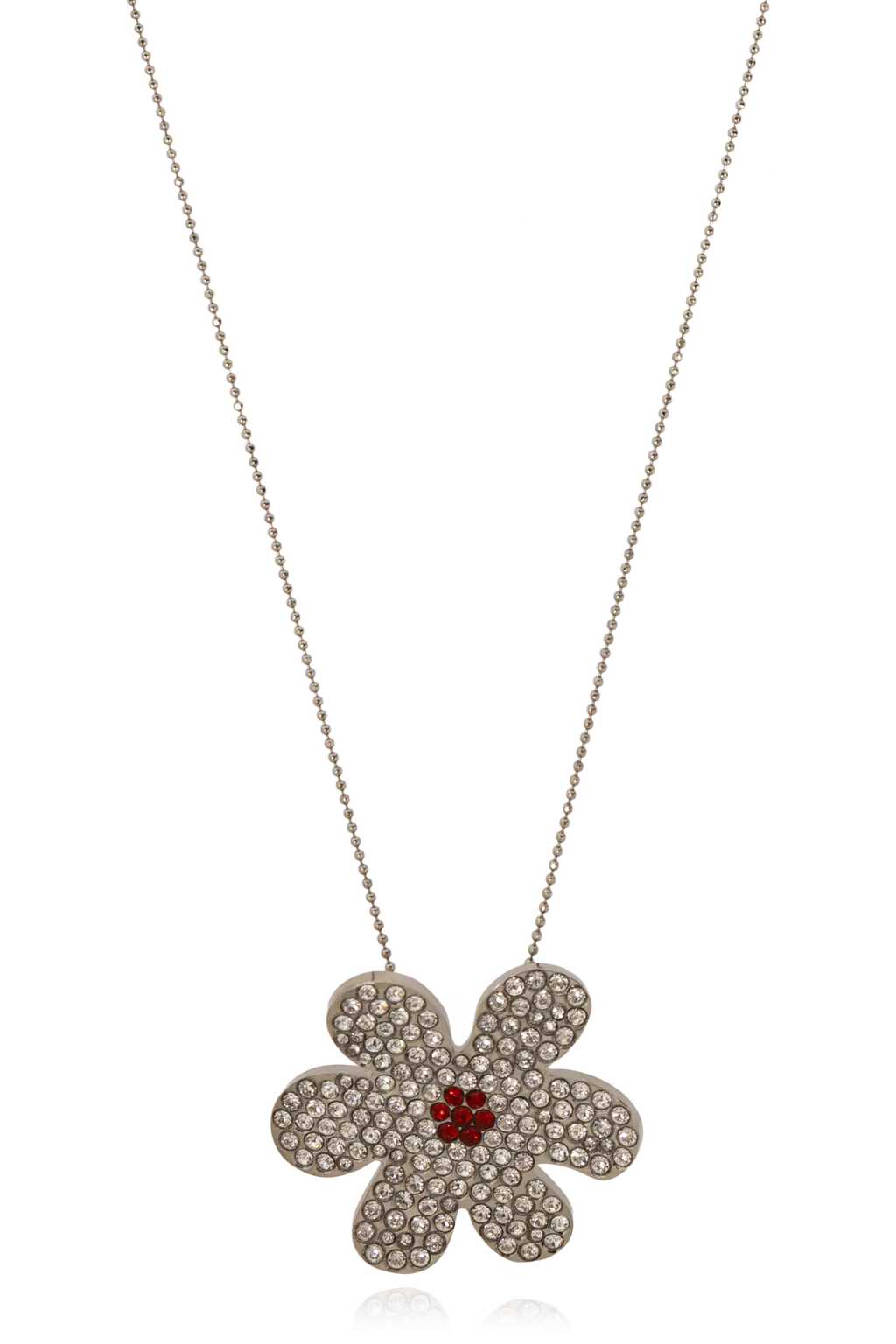 Marni Floral Embellished Chained Necklace