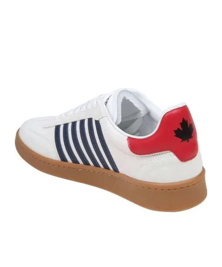Dsquared2 Stripe Pattern Low-Top Sneakers