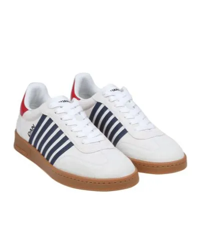 Dsquared2 Stripe Pattern Low-Top Sneakers