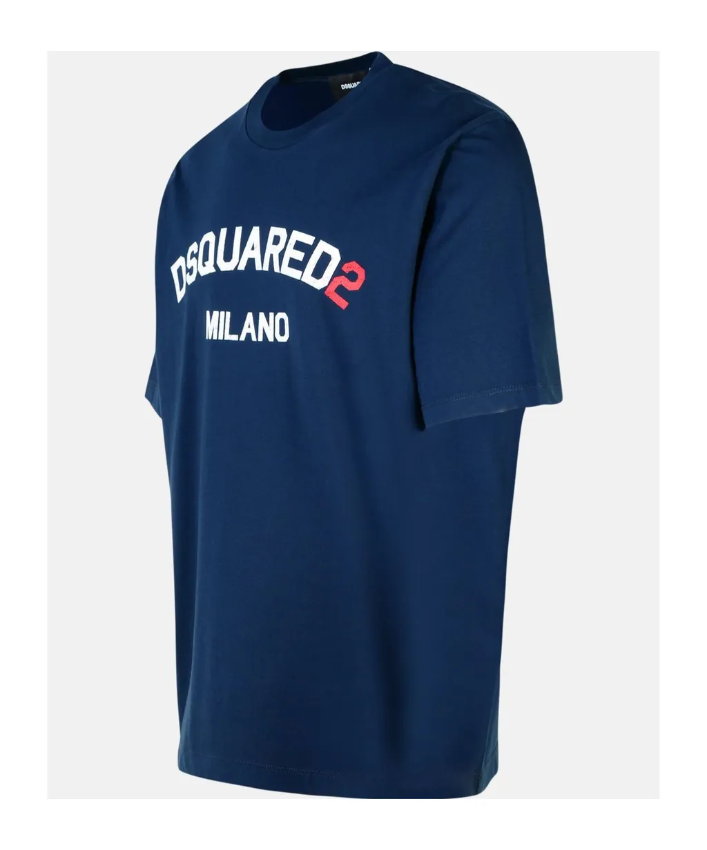 Dsquared2 Logo Printed Crewneck T-Shirt