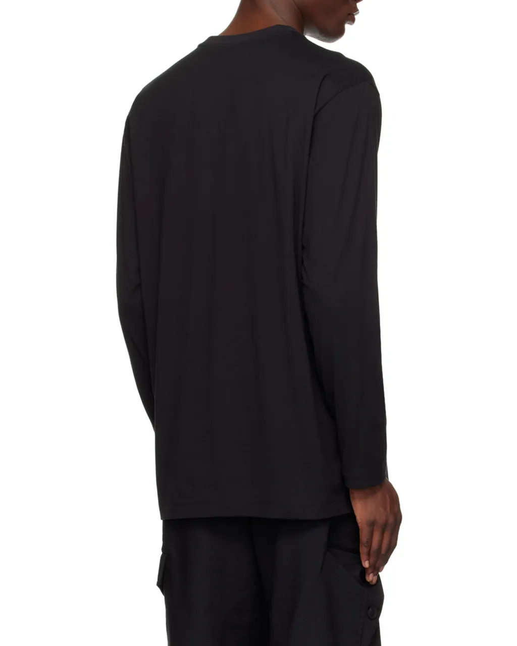 Y-3 Logo-Printed Long-Sleeved T-Shirt