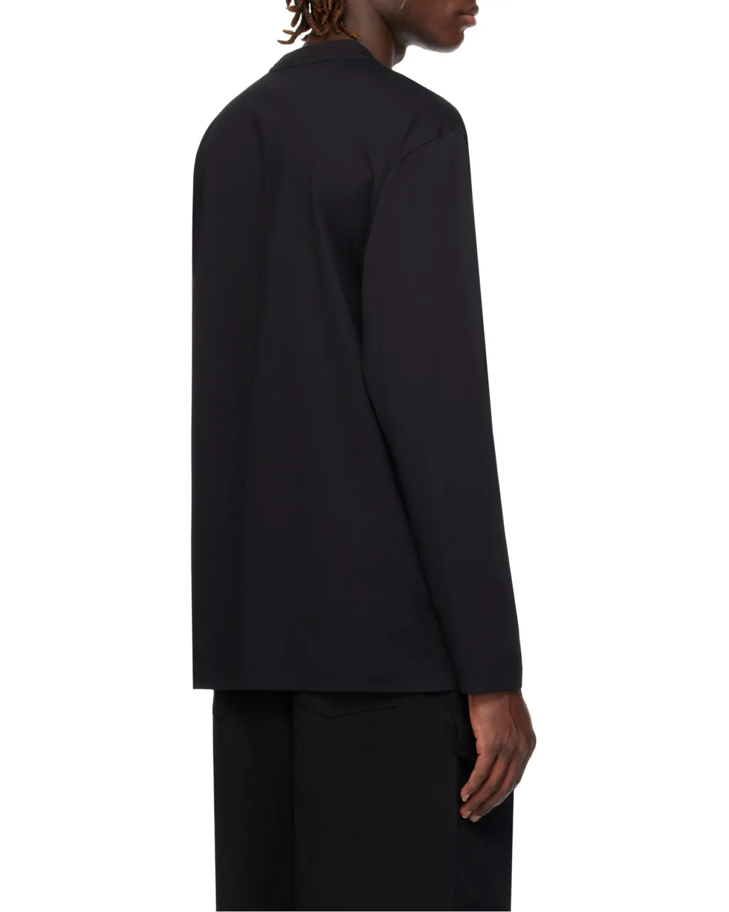 Y-3 Logo-Printed Long-Sleeved T-Shirt