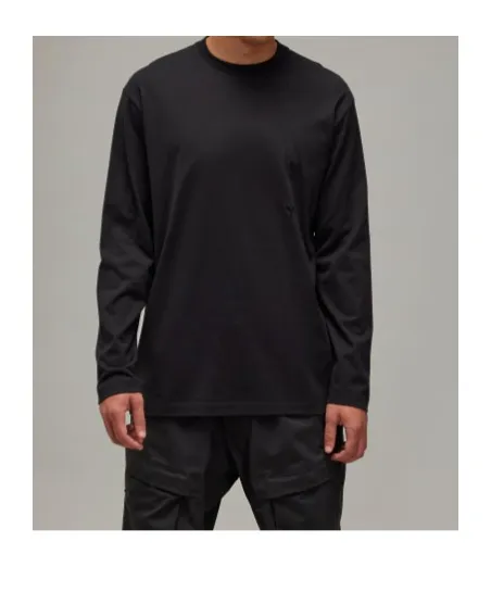 Y-3 Logo-Printed Long-Sleeved T-Shirt