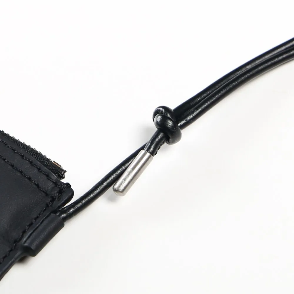 Y-3 Logo Printed Zip-Up Crossbody Bag