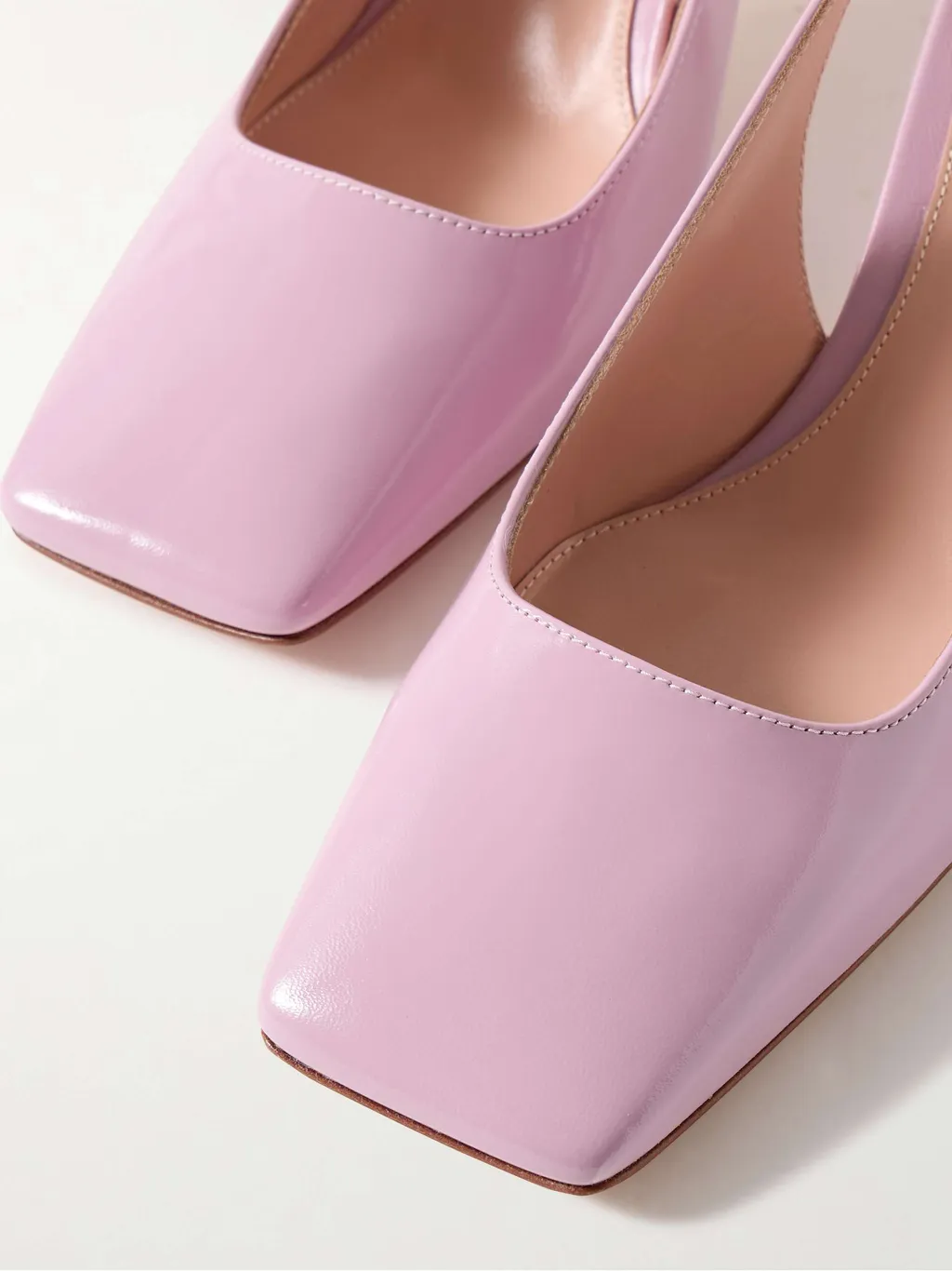 Square-Headed High-Heeled Sandals