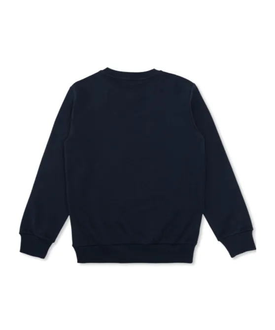 Balmain Kids Logo Printed Crewneck Sweatshirt