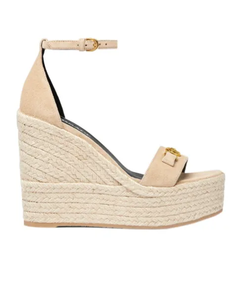 Versace Medusa '95 Round-Toe Platform Sandals