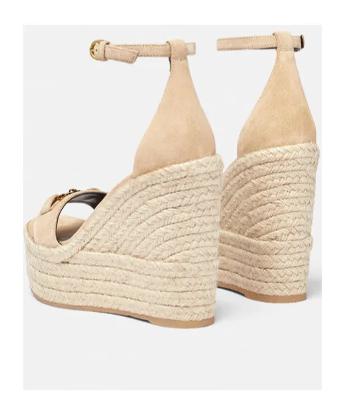 Versace Medusa '95 Round-Toe Platform Sandals
