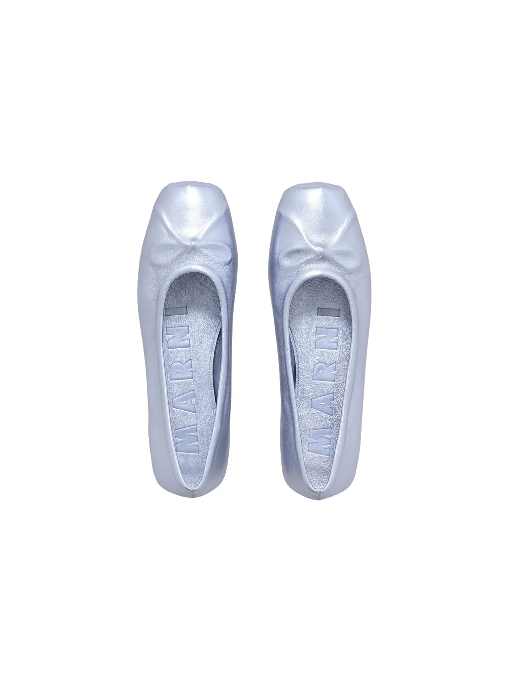Marni Square Toe Slip-On Flats
