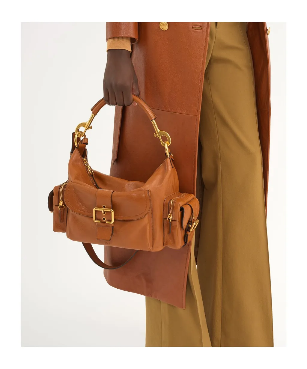 Chlo Camera Zipped Shoulder Bag