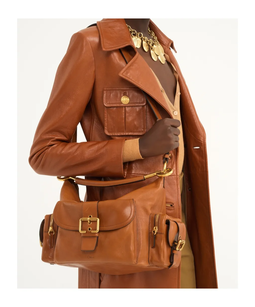 Chlo Camera Zipped Shoulder Bag