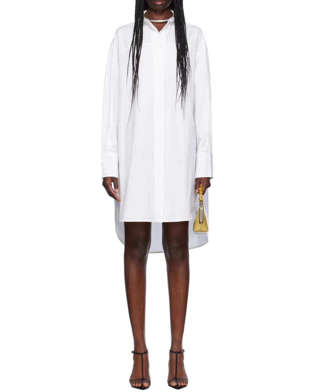 Jil Sander Oversized Poplin Shirt Dress