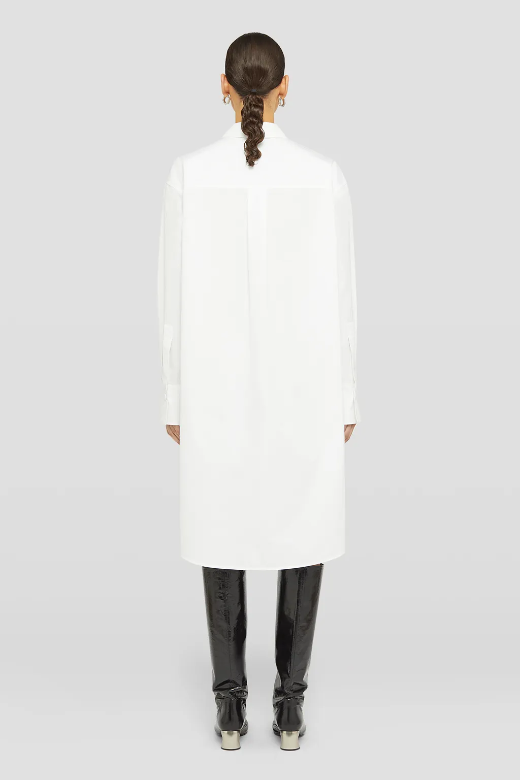 Jil Sander Oversized Poplin Shirt Dress