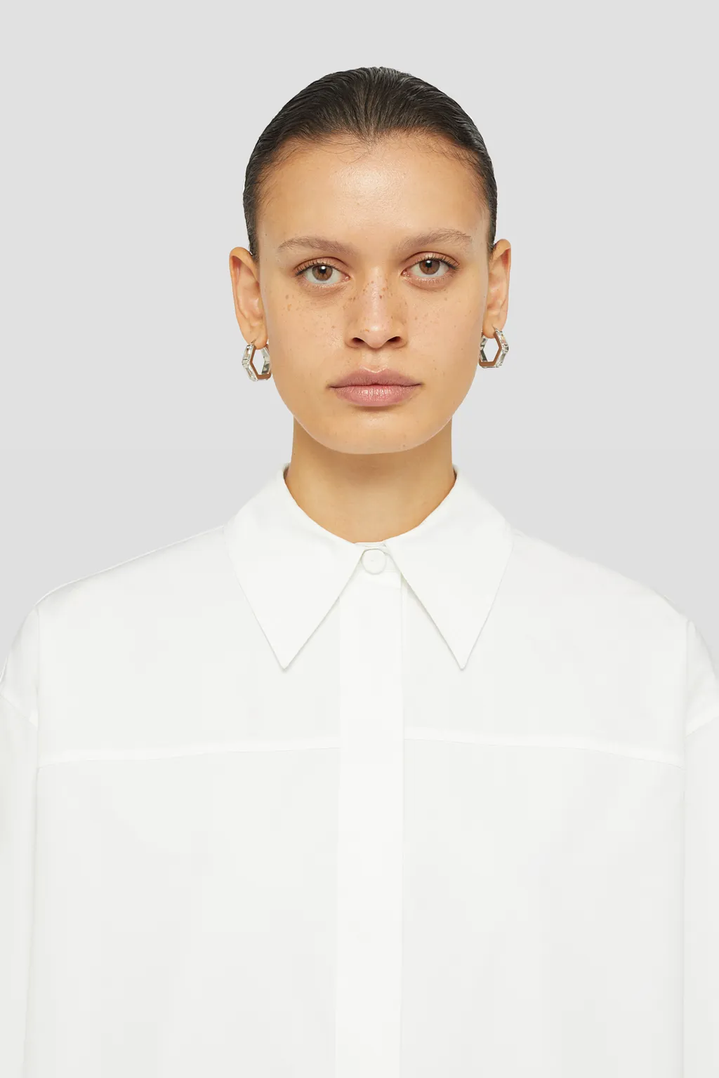 Jil Sander Oversized Poplin Shirt Dress