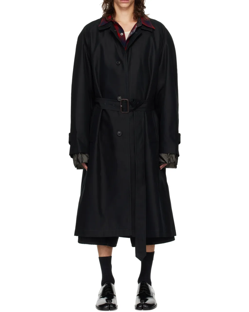 Maison Margiela Single Breasted Trench Coat