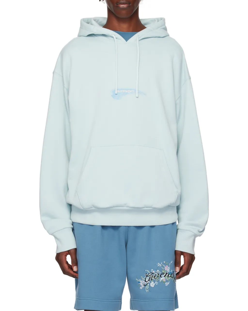 Logo-Embroidered Hoodie