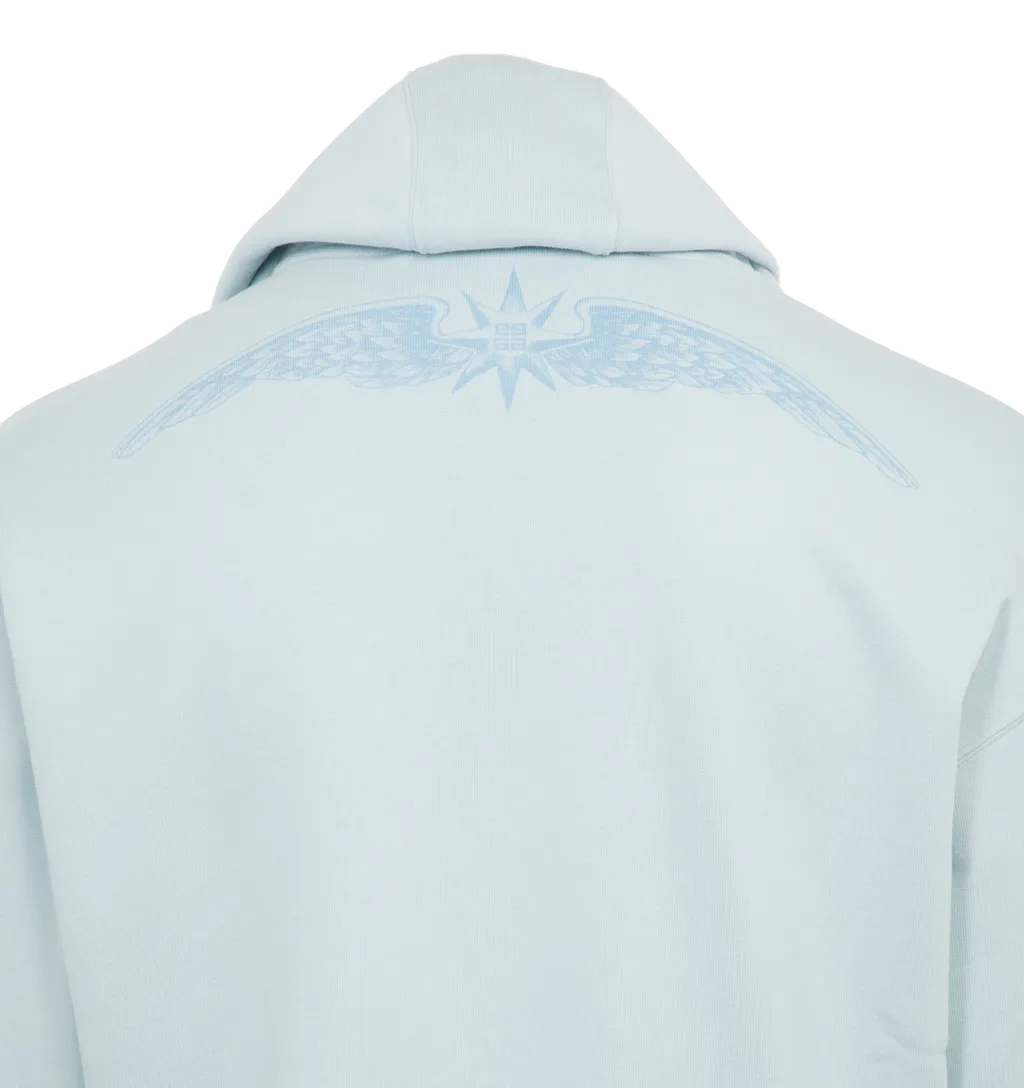 Logo-Embroidered Hoodie