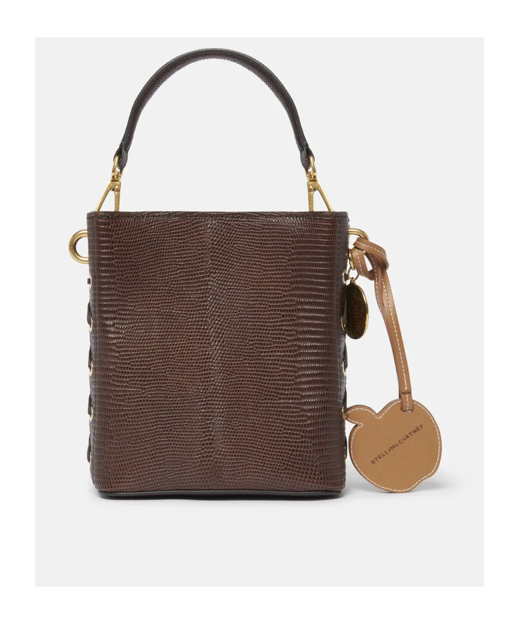 Frayme Scale Embossed Bucket Bag