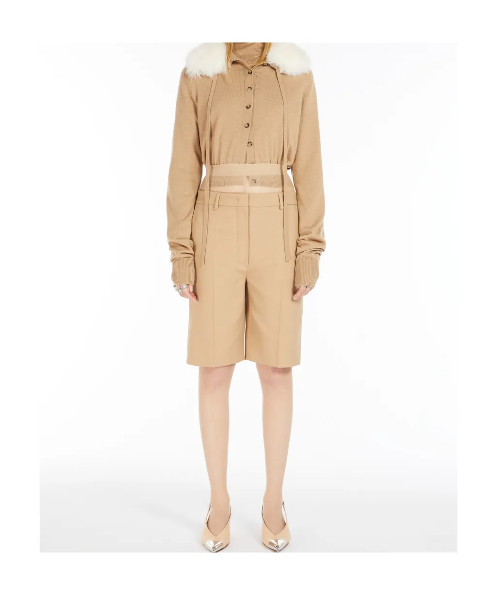 Sportmax Buttoned Long-Sleeved Cardigan
