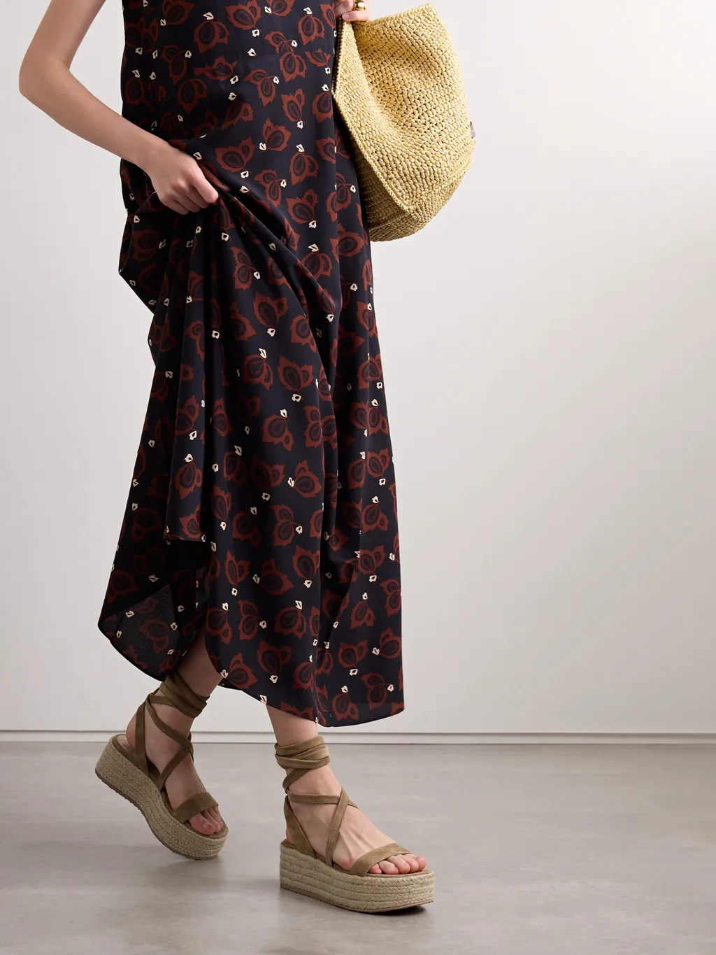 Thick Soled High-Heeled Sandals