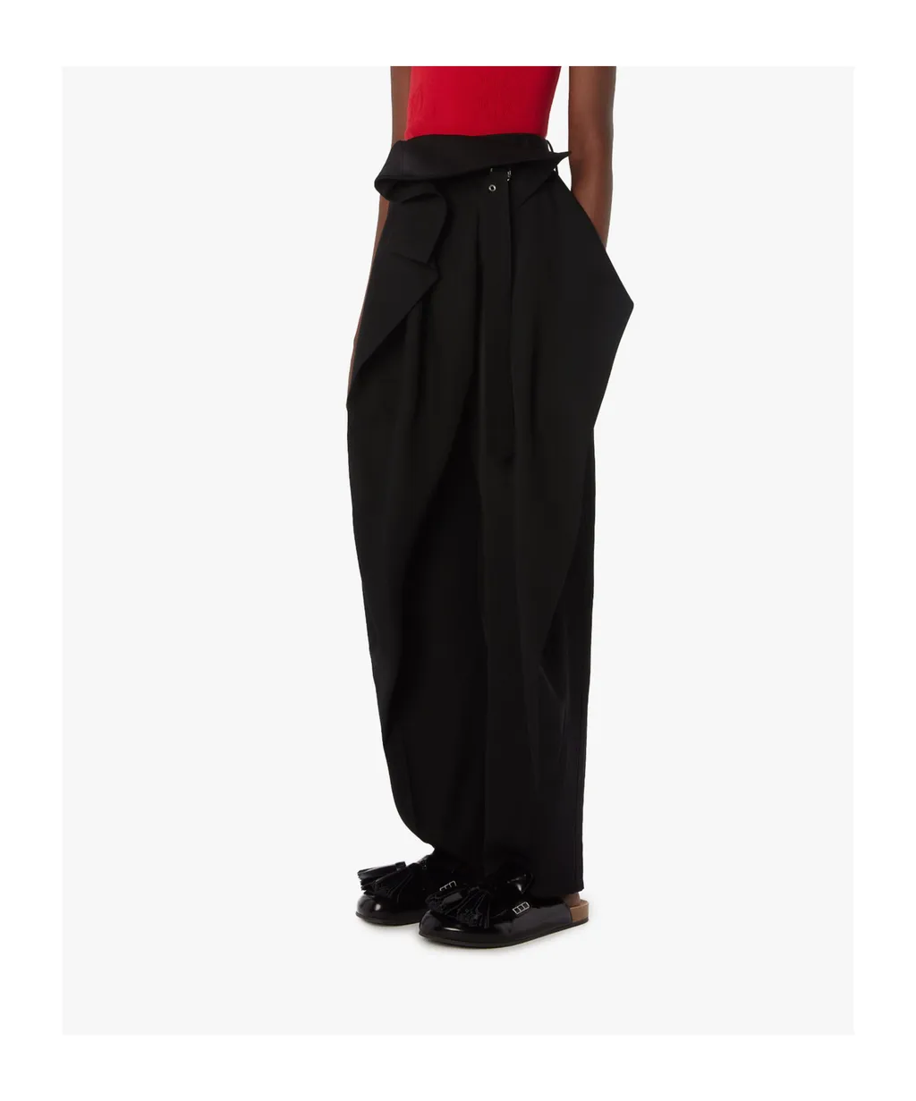 Jw Anderson High Waist Fold Over Trousers