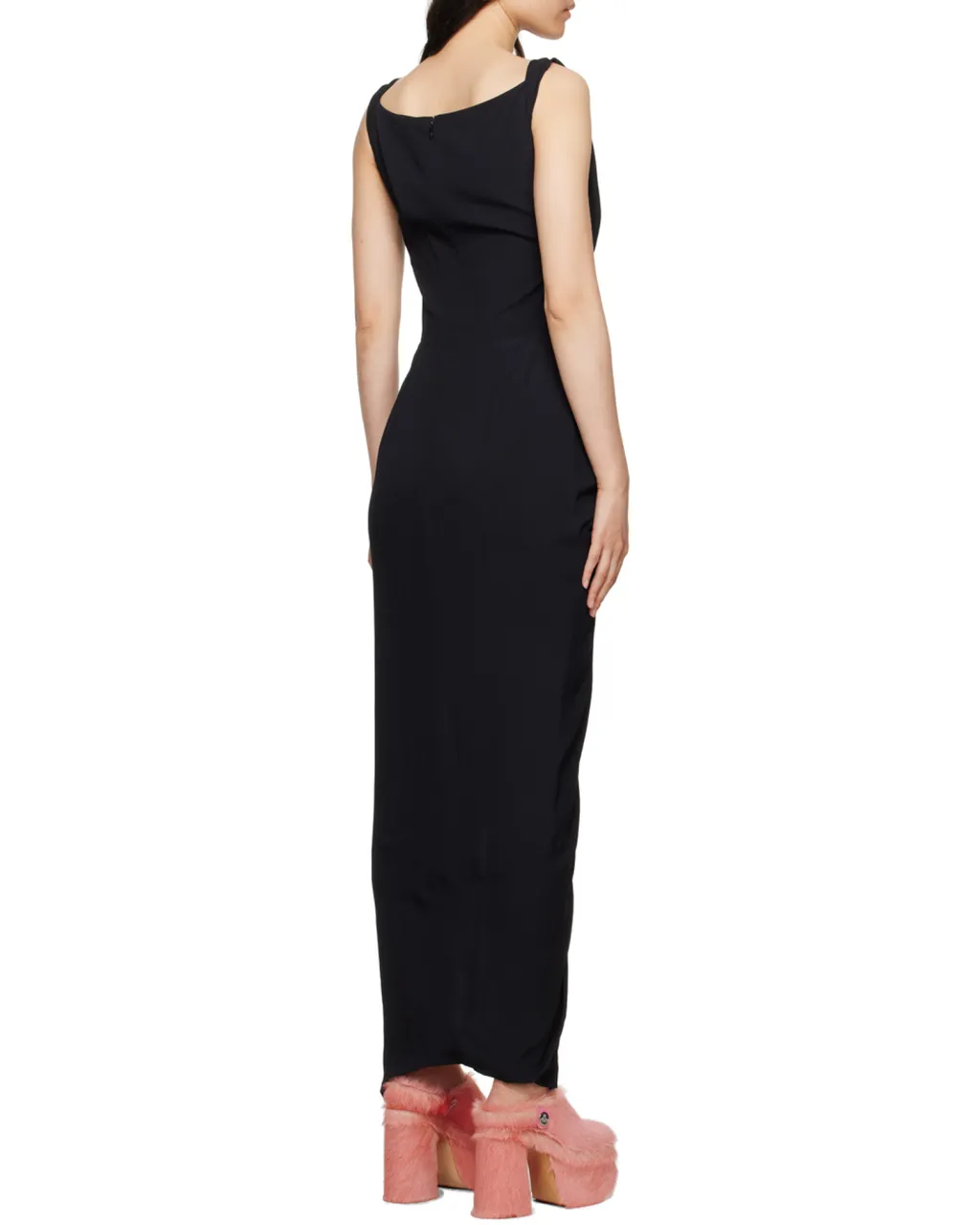 Vivienne Westwood Sleeveless Asymmetric Maxi Dress