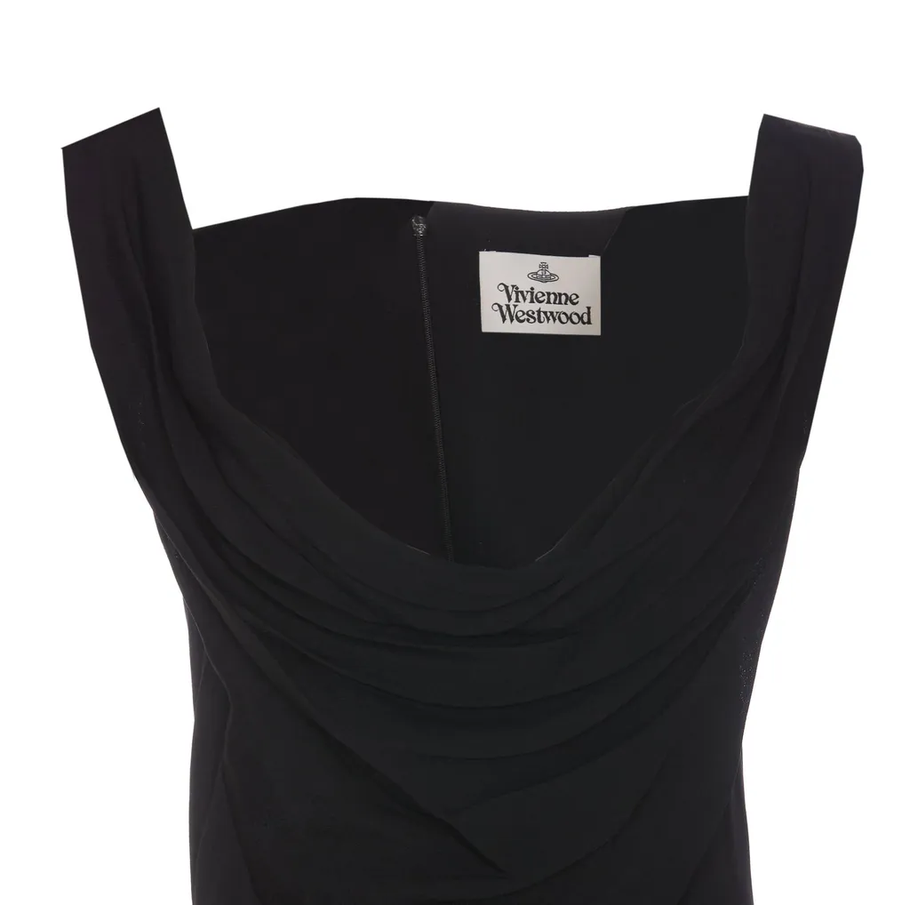 Vivienne Westwood Sleeveless Asymmetric Maxi Dress