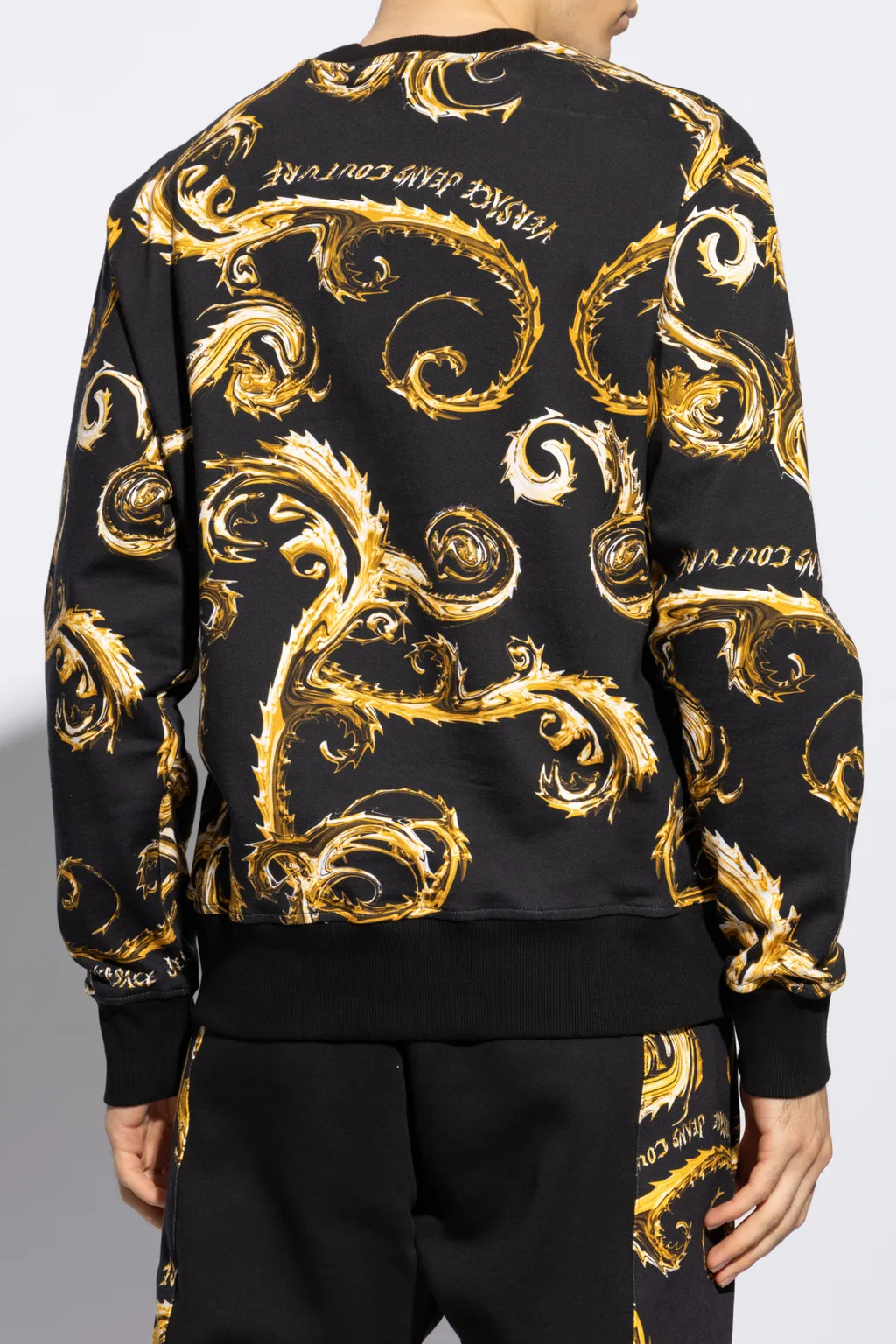 Regalia Baroque Print Cotton Sweatshirt