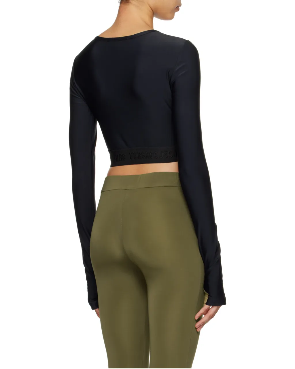 Versace Jeans Couture Cropped Sport Top