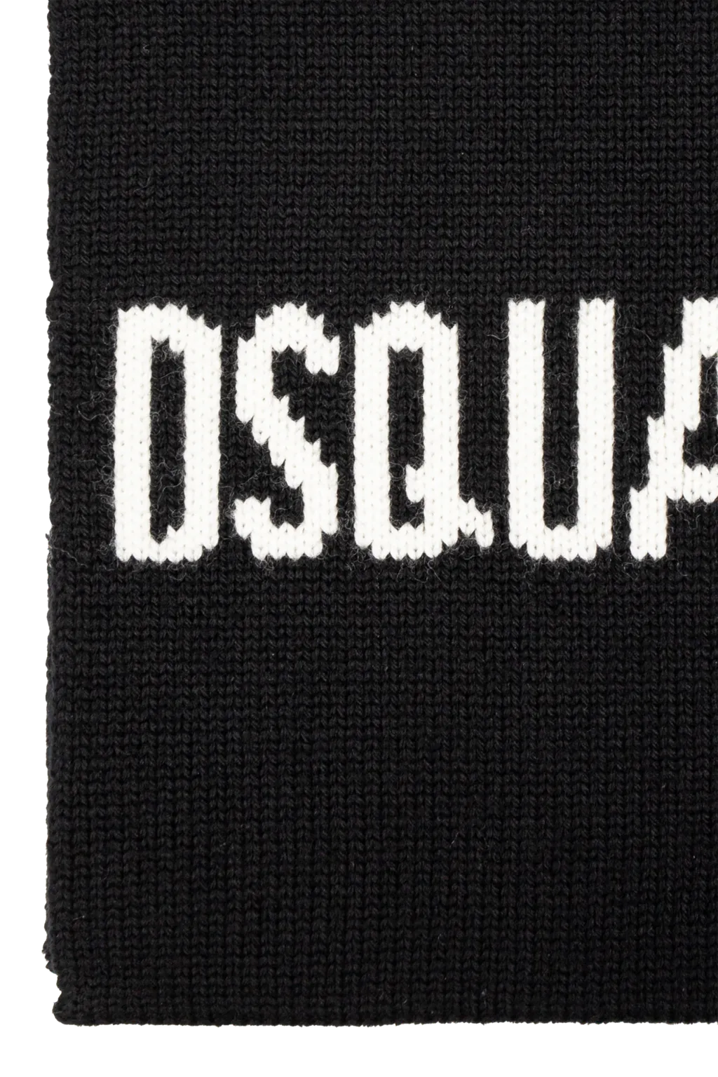 Dsquared2 Logo-Intarsia Scarf