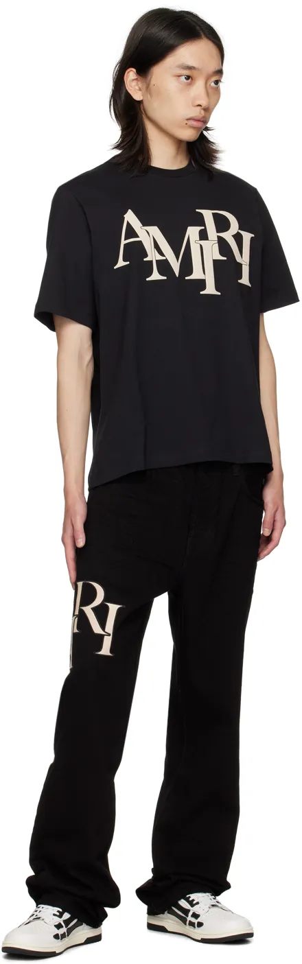 Amiri Logo-Patch Denim Jeans
